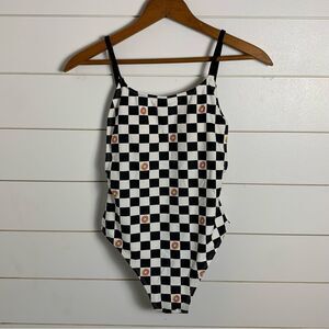 OF Odd Future Checkered Donut One Piece bathing suit size small never worn